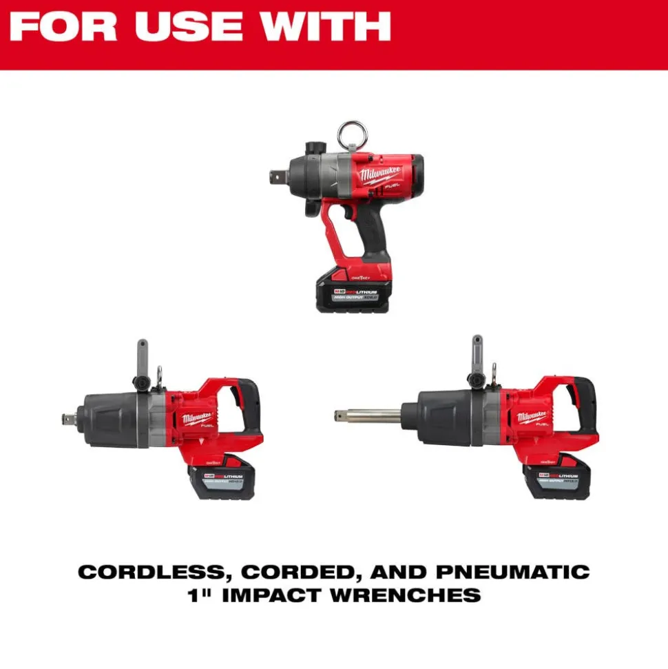 Milwaukee SHOCKWAVE Impact Duty 1" Drive 1-1/16" Thin Wall Extra Deep 6 Point Socket 49-66-7842