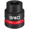 Milwaukee SHOCKWAVE Impact Duty 1" Drive 13/16" Standard 4 Point Square Socket 49-66-7841