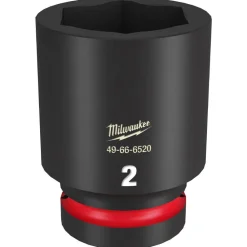 Milwaukee Shockwave Impact Duty 1" Drive 2" Deep 6 Point Socket 49-66-6520