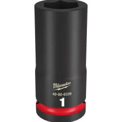 Milwaukee Shockwave Impact Duty 3/4" Drive 1" Deep 6 Point Socket 49-66-6339