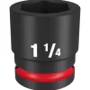 Milwaukee Shockwave Impact Duty 3/4" Drive 1-5/16" Standard 6 Point Socket 49-66-6312