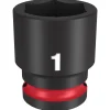 Milwaukee Shockwave Impact Duty 3/4" Drive 1-7/16" Standard 6 Point Socket 49-66-6314