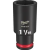 Milwaukee Shockwave Impact Duty 3/4" Drive 1-7/8" Deep 6 Point Socket 49-66-6353
