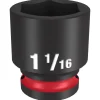 Milwaukee Shockwave Impact Duty 3/4" Drive 1-7/8" Standard 6 Point Socket 49-66-6321