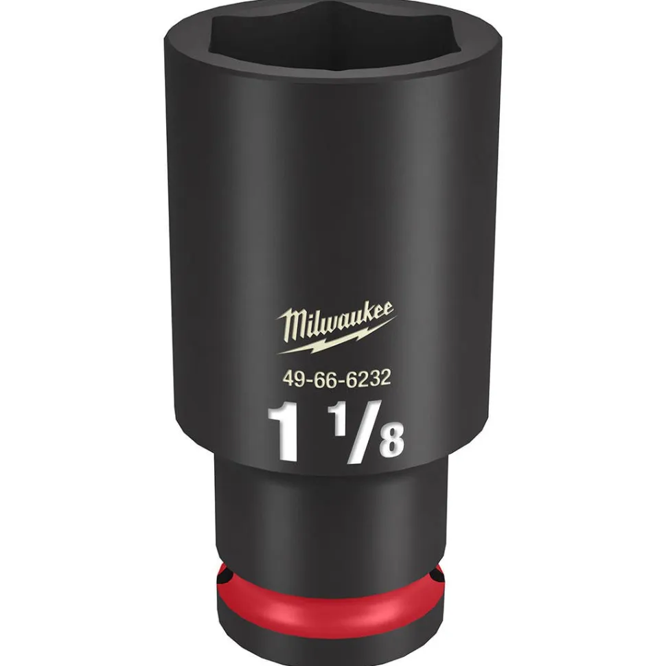 Milwaukee Shockwave Impact Duty 1/2" Drive 10mm Deep 6 Point Socket 49-66-6271
