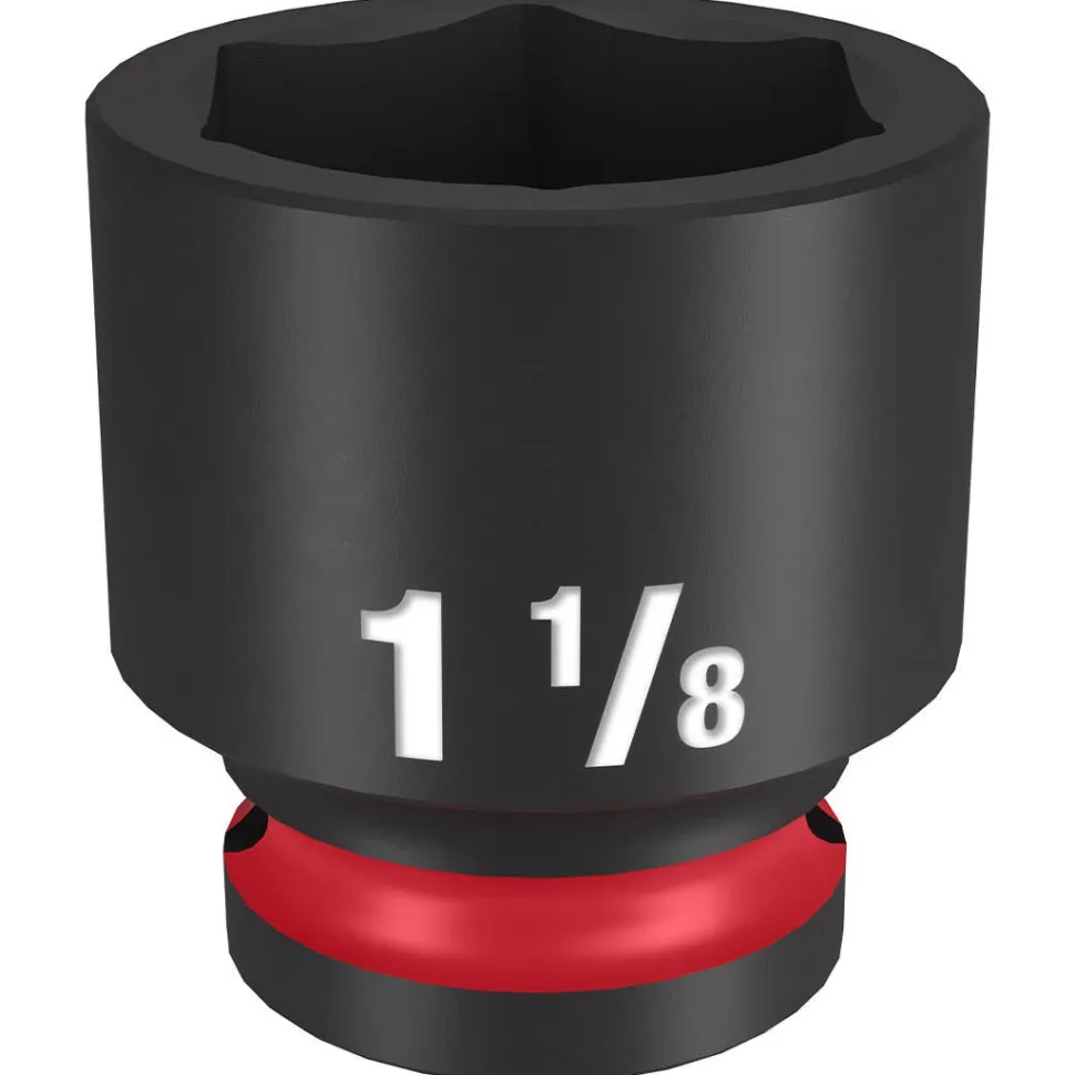 Milwaukee Shockwave Impact Duty 1/2" Drive 11/16" Deep 6 Point Socket 49-66-6225