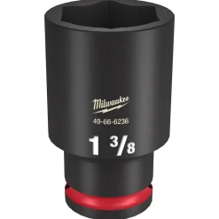 Milwaukee Shockwave Impact Duty 1/2" Drive 12mm Standard 6 Point Socket 49-66-6244