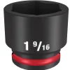 Milwaukee Shockwave Impact Duty 1/2" Drive 1-9/16" Standard 6 Point Socket 49-66-6219