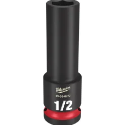 Milwaukee Shockwave Impact Duty 1/2" Drive 23mm Deep 6 Point Socket 49-66-6284