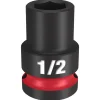 Milwaukee Shockwave Impact Duty 1/2" Drive 25mm Deep 6 Point Socket 49-66-6286