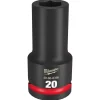 Milwaukee Shockwave Impact Duty 3/4" Drive 37mm Standard 6 Point Socket 49-66-6375