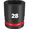 Milwaukee Shockwave Impact Duty 3/4" Drive 43mm Standard 6 Point Socket 49-66-6381
