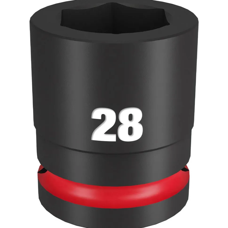 Milwaukee Shockwave Impact Duty 3/4" Drive 43mm Standard 6 Point Socket 49-66-6381