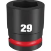 Milwaukee Shockwave Impact Duty 3/4" Drive 44mm Standard 6 Point Socket 49-66-6382