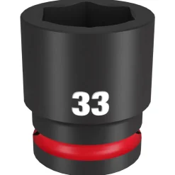 Milwaukee Shockwave Impact Duty 3/4" Drive 33mm Standard 6 Point Socket 49-66-6371