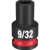 Milwaukee Shockwave Impact Duty 3/8" Drive 9/32" Standard 6 Point Socket 49-66-6101