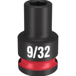 Milwaukee Shockwave Impact Duty 3/8" Drive 9/32" Standard 6 Point Socket 49-66-6101