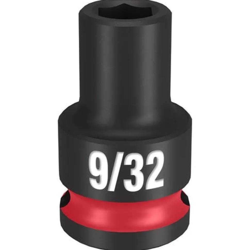 Milwaukee Shockwave Impact Duty 3/8" Drive 9/32" Standard 6 Point Socket 49-66-6101