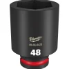 Milwaukee Shockwave Impact Duty 3/8'' Drive 17mm Standard 6 Point Socket 49-66-6141