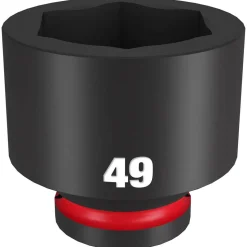 Milwaukee Shockwave Impact Duty 3/8'' Drive 23mm Standard 6 Point Socket 49-66-6146