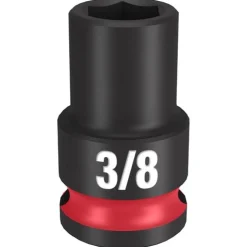 Milwaukee Shockwave Impact Duty 3/8'' Drive 3/8" Standard 6 Point Socket 49-66-6104