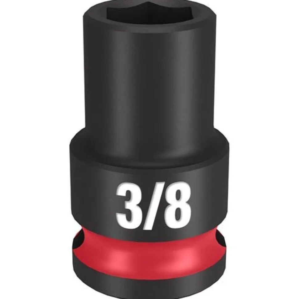 Milwaukee Shockwave Impact Duty 3/8'' Drive 3/8" Standard 6 Point Socket 49-66-6104