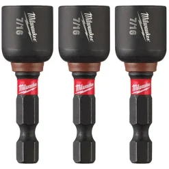 Milwaukee SHOCKWAVE Impact Duty 1/4" and 5/16" x 2-1/4" QUIK-CLEAR 2-in-1 Magnetic Nut Driver 49-66-4542