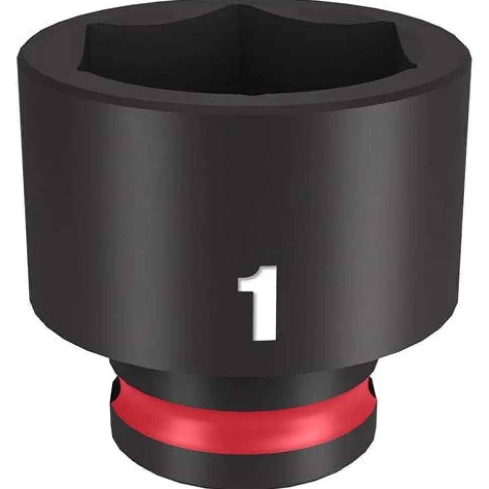 Milwaukee Shockwave Impact Duty 3/8'' Drive 1" Standard 6 Point Socket 49-66-6114