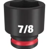 Milwaukee Shockwave Impact Duty 3/8'' Drive 7/8" Standard 6 Point Socket 49-66-6112