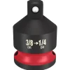 Milwaukee Shockwave Impact Duty 3/8" To 1/4" Drive Reducer 49-66-6722