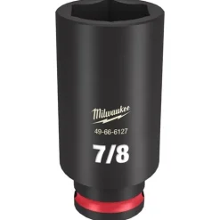 Milwaukee Shockwave Impact Duty 3/8'' Drive 7/8" Deep 6 Point Socket 49-66-6127