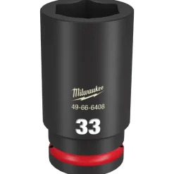 Milwaukee Shockwave Impact Duty 1/2" Drive 3/8" Deep 6 Point Socket 49-66-6220