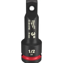 Milwaukee Shockwave Impact Duty 1/2" Drive 3" Socket Extension 49-66-6706