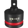 Milwaukee Shockwave Impact Duty 3/4" To 1/2" Drive Reducer 49-66-6728