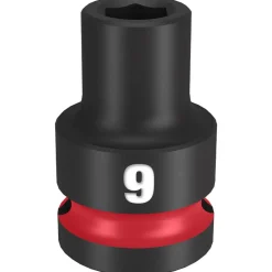 Milwaukee Shockwave Impact Duty 1/2" Drive 9mm Standard 6 Point Socket 49-66-6241