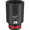 Milwaukee Shockwave Impact Duty 3/4" Drive 39mm Deep 6 Point Socket 49-66-6414