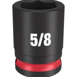 Milwaukee Shockwave Impact Duty 3/8'' Drive 5/8" Standard 6 Point Socket 49-66-6108