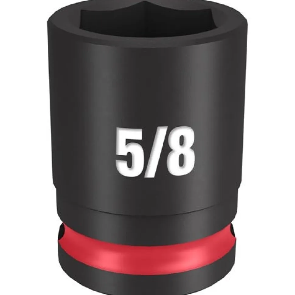 Milwaukee Shockwave Impact Duty 3/8'' Drive 5/8" Standard 6 Point Socket 49-66-6108