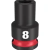 Milwaukee Shockwave Impact Duty 3/4" Drive 19mm Standard 6 Point Socket 49-66-6357