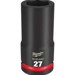 Milwaukee Shockwave Impact Duty 3/4" Drive 27mm Deep 6 Point Socket 49-66-6402
