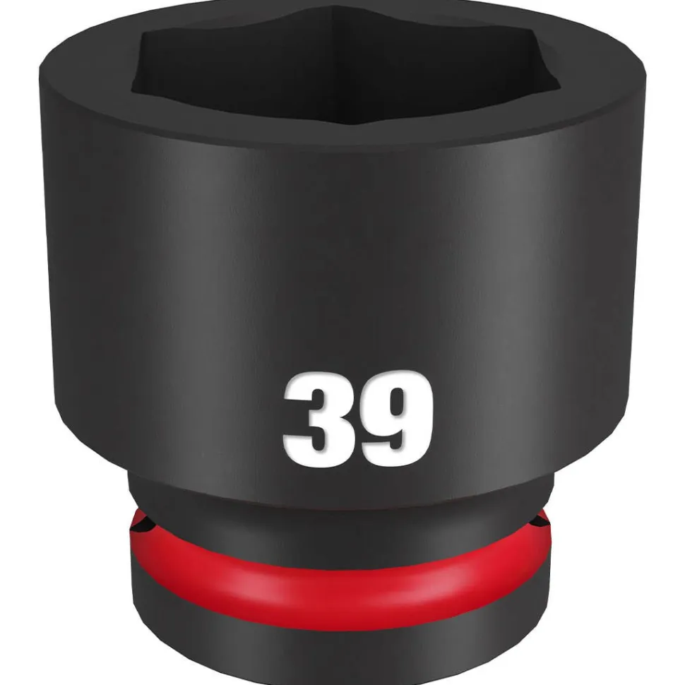 Milwaukee Shockwave Impact Duty 3/4" Drive 39mm Standard 6 Point Socket 49-66-6377