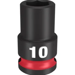 Milwaukee Shockwave Impact Duty 3/8'' Drive 10mm Standard 6 Point Socket 49-66-6134