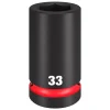 Milwaukee SHOCKWAVE Impact Duty 1" Drive 33mm Deep 6 Point Socket 49-66-6627