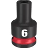 Milwaukee Shockwave Impact Duty 3/8'' Drive 6mm Standard 6 Point Socket 49-66-6130
