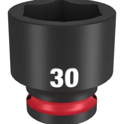 Milwaukee Shockwave Impact Duty 1/2" Drive 30mm Standard 6 Point Socket 49-66-6262
