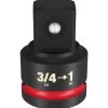Milwaukee Shockwave Impact Duty 3/4" To 1" Drive Socket Adapter 49-66-6729