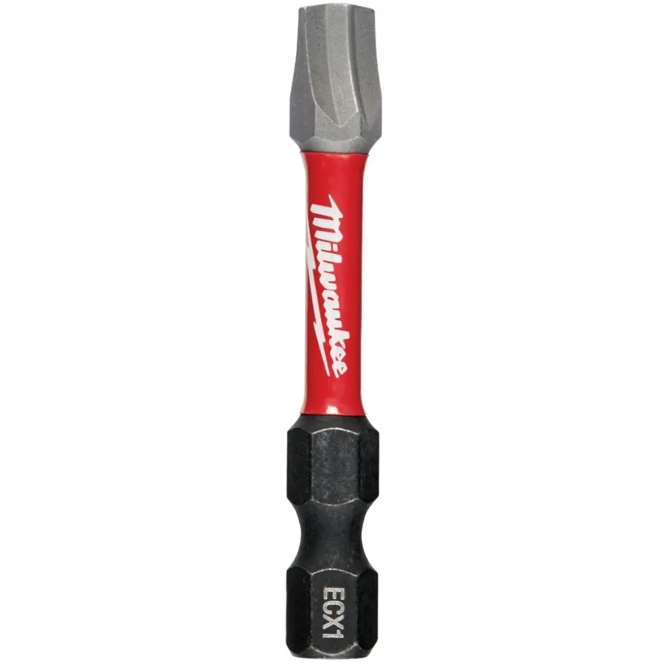 Milwaukee SHOCKWAVE 2" Impact ECX #1 Power Bits 25 Pack 48-32-4144