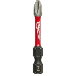 Milwaukee Shockwave 2" Impact Phillips #2 Bit (2 Pack) 48-32-4962