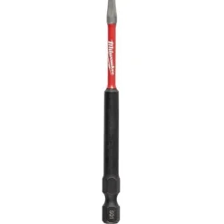 Milwaukee Shockwave 3-1/2" Impact Square Recess #1 Bit (2 Pack) 48-32-4670