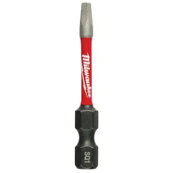 Milwaukee SHOCKWAVE 2" Impact Square Recess #1 Power Bits 25 Pack 48-32-4171